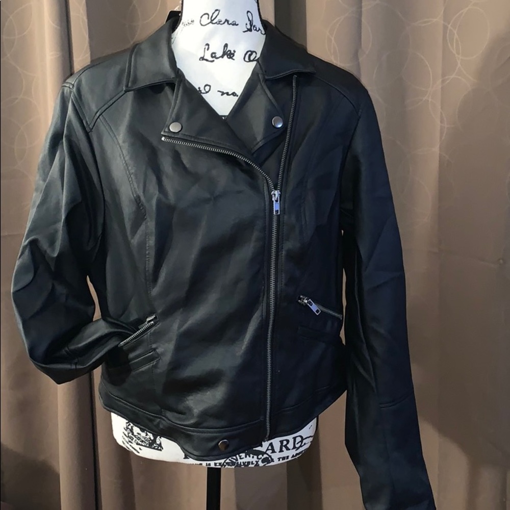 NWT Torrid size 1 “leather” like jacket.